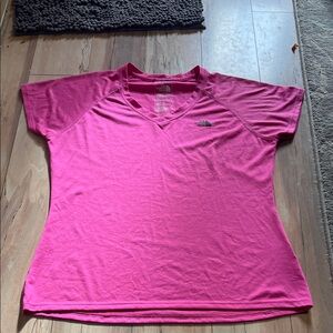 The North Face Women's Bright Pink Short Sleeve Tee